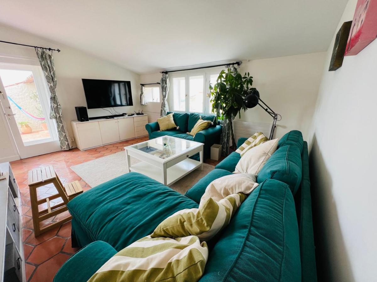 Penthouse Studio Privee Couple Ou Famille- La Maison Searle A Tourtour Eksteriør bilde