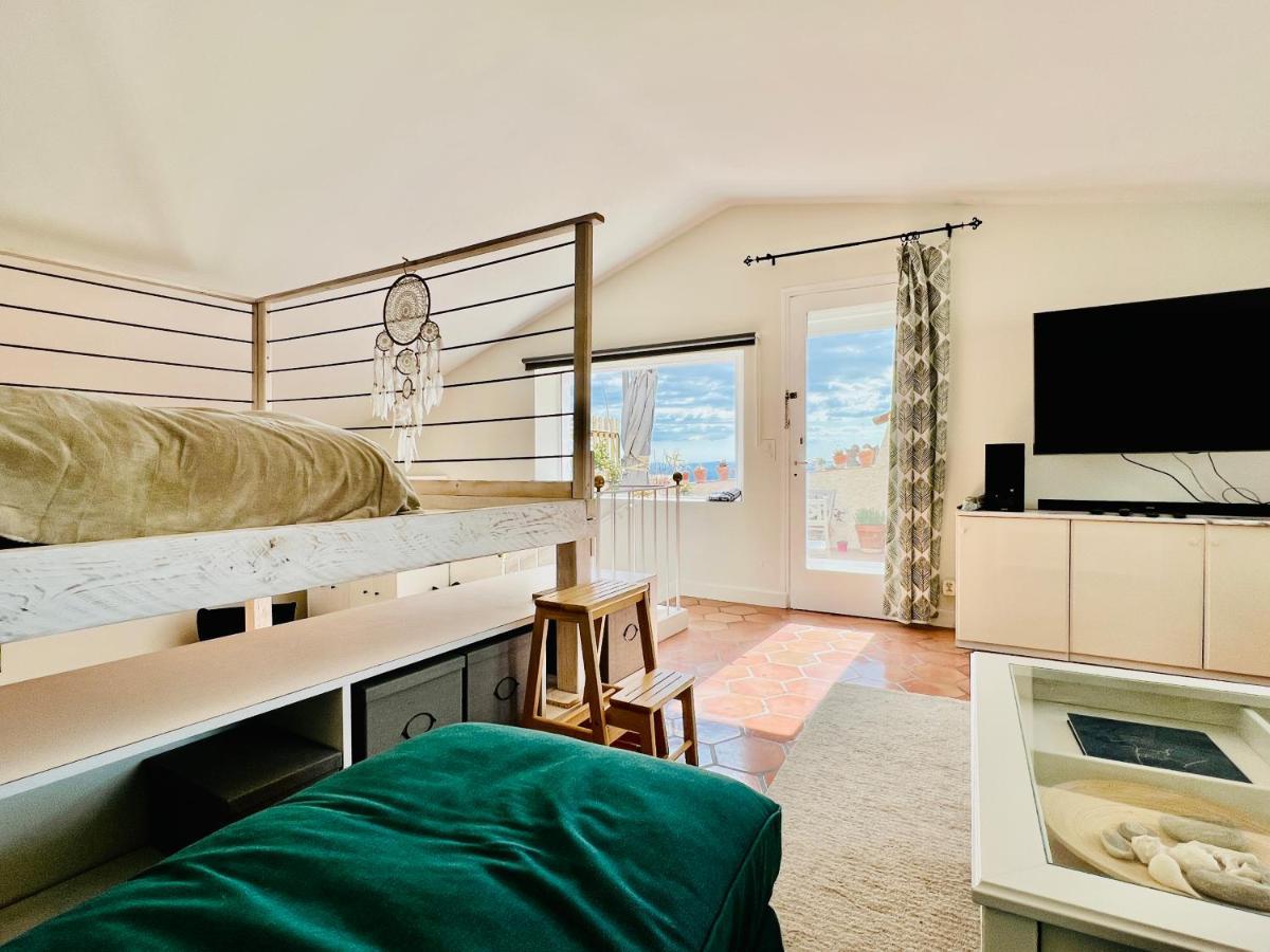 Penthouse Studio Privee Couple Ou Famille- La Maison Searle A Tourtour Eksteriør bilde